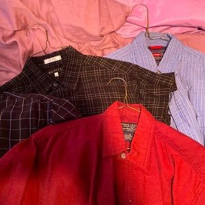 Lot of short sleeve,Size Medium,Wrangler,Moose Creek,Van Huesen and M.E.Sport